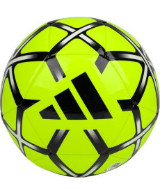 М'яч футбольний Adidas Starlancer Club IT6382 розмір 5, жовто-чорний