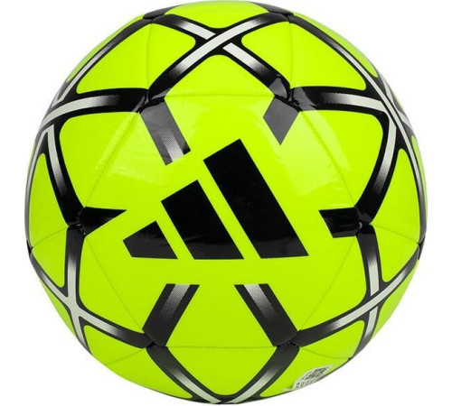 М'яч футбольний Adidas Starlancer Club IT6382 розмір 5, жовто-чорний