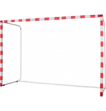 Сітка для воріт Enero 300 x 160 x 90 см, червоно-біла