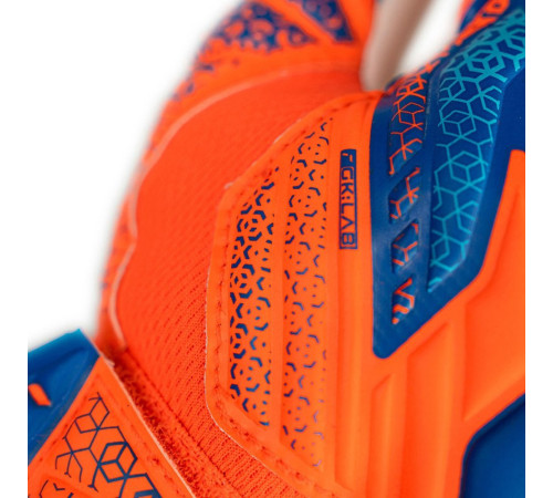 Рукавички воротарські Reusch Attrakt Starter Solid Finger Support Junior 5472511 2290 р.7,5, помаранчево-сині