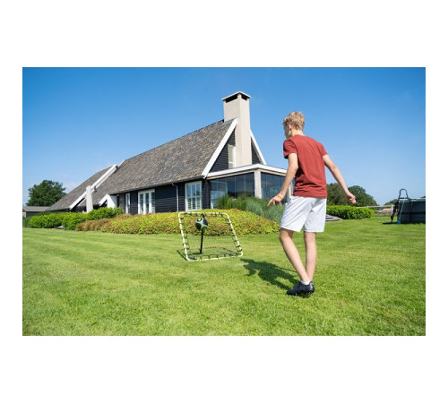 Сітка тренувальна для футболу Exit Tempo Rebounder 120 х 120 см, чорно-зелена