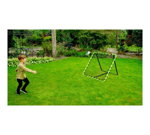 Сітка тренувальна для футболу Exit Tempo Rebounder 120 х 120 см, чорно-зелена