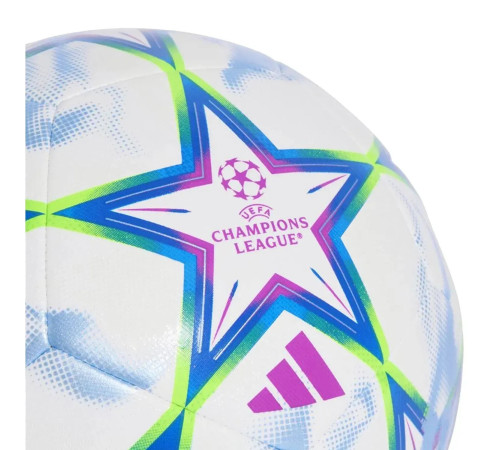 М'яч футбольний Adidas UEFA Champions League Training Ball KZ2981 розмір 4, біло-синій