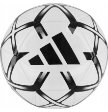 М'яч футбольний Adidas Starlancer Club TRN розмір 4, чорно-білий