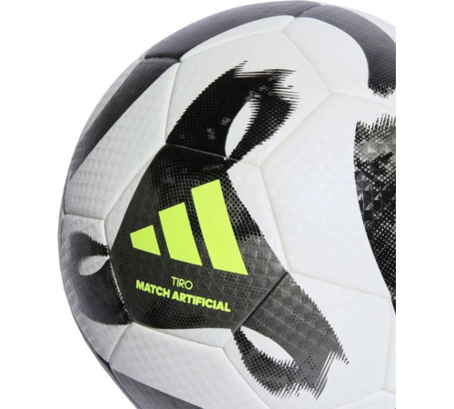 М'яч футбольний Adidas League Artificial HT2423 розмір 5, біло-чорний М'яч футбольний Adidas League Artificial HT2423 розмір 5, біло-чорний