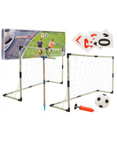 Ворота футбольні дитячі Ramiz JB8885D 64 x 97 x 34, чорно-білі