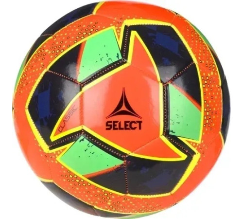 М'яч футбольний Select FB CLASSIC v24 розмір 5, оранжево-чорний