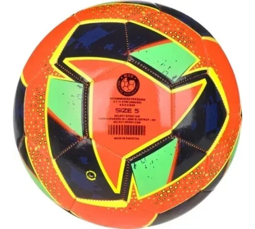 М'яч футбольний Select FB CLASSIC v24 розмір 5, оранжево-чорний