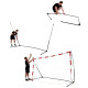 Ворота для гандболу QUICKPLAY Handball 06791 240 х 170 см, червоні