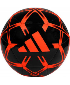М'яч футбольний Adidas Starlancer Club IP1650 розмір 4, чорно-червоний