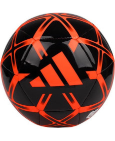 М'яч футбольний Adidas Starlancer Club IP1650 розмір 5, чорно-червоний