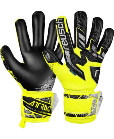 Рукавички воротарські Reusch Attrakt Freegel Silver 5570235 2025 р.8, жовто-чорні