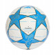 Футбольний м'яч Adidas UCL Training 25/26 League Stage розмір 4, біло-блакитний