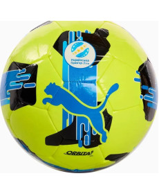 М'яч футбольний Puma Orbita UPL (MS) розмір 5, чорно-зелений