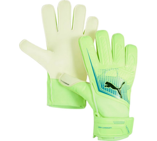 Рукавички вворотарські Puma Ultra Play RC 41952 02 р.9, зелено-білі