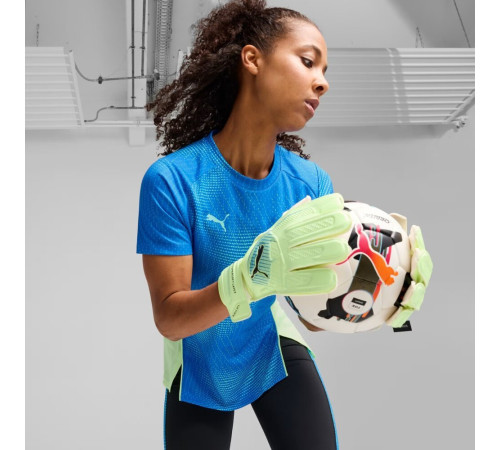 Рукавички вворотарські Puma Ultra Play RC 41952 02 р.9, зелено-білі