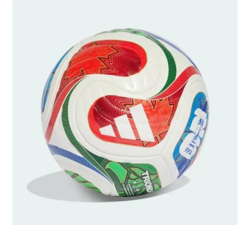 Футбольний м'яч Adidas FIFA World Cup 26 Trionda Pro розмір 5,біло-зелений