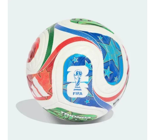 Футбольний м'яч Adidas FIFA World Cup 26 Trionda Pro розмір 5,біло-зелений