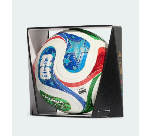 Футбольний м'яч Adidas FIFA World Cup 26 Trionda Pro розмір 5,біло-зелений