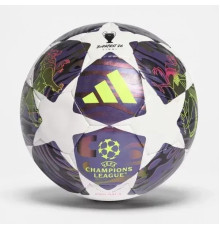 М'яч футзальний Adidas Final 26 Budapest SALA PRO розмір 4, біло-фіолетовий