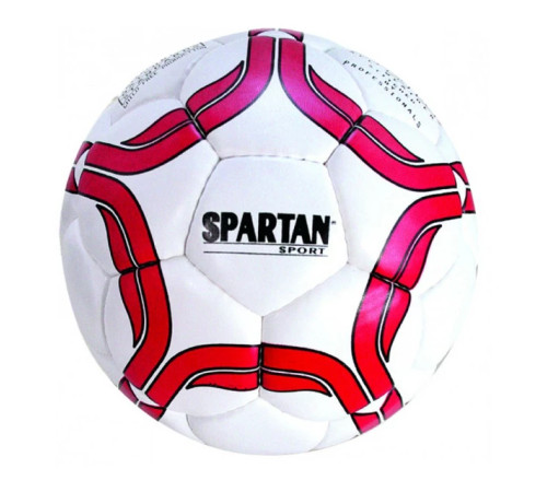 М'яч футбольний SPARTAN Club Junior розмір 4, біло-червоний М'яч футбольний SPARTAN Club Junior розмір 4, біло-червоний
