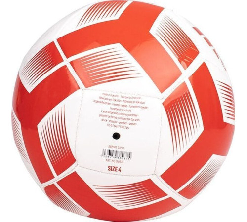 М'яч для футболу Adidas Starlancer Club Ball біло-червоний IA0974 3 М'яч для футболу Adidas Starlancer Club Ball біло-червоний IA0974 3