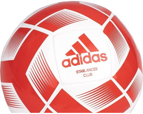 М'яч для футболу Adidas Starlancer Club Ball біло-червоний IA0974 3