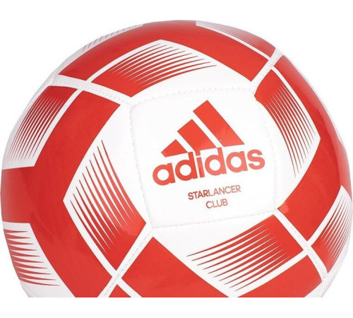 М'яч для футболу Adidas Starlancer Club Ball біло-червоний IA0974 3 М'яч для футболу Adidas Starlancer Club Ball біло-червоний IA0974 3