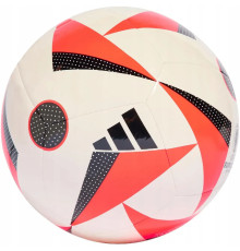 Футбольний м'яч Adidas Fussballliebe Euro 2024 Club розмір 5, біло-червоний