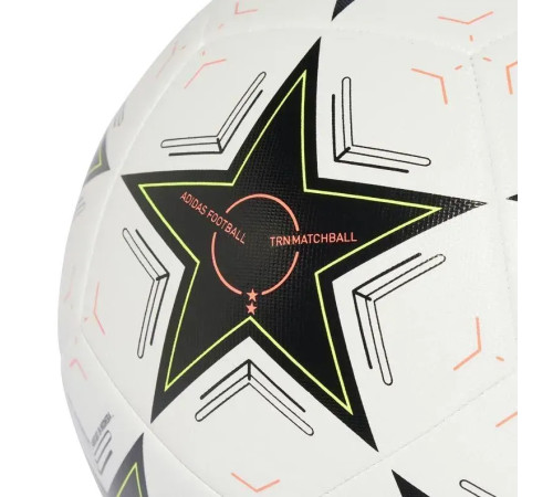 Футбольний м'яч adidas UCL Training розмір 5, біло-чорний