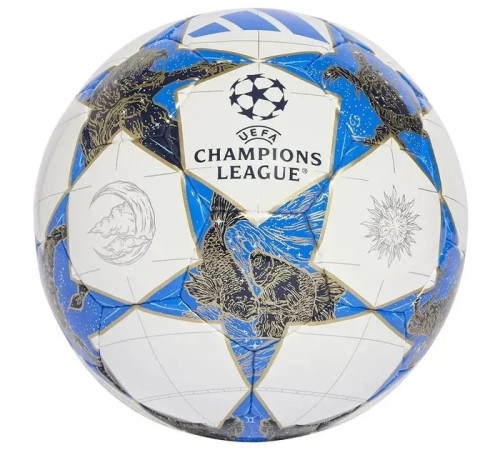 М'яч футзальний ADIDAS UCL PRO SALA 25/26 розмір 4, біло-синій