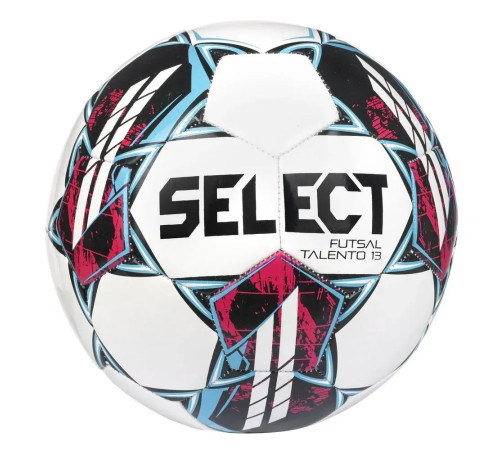 М'яч футзальний Select Futsal Talento 13 v22 розмір 3, біло-синій
