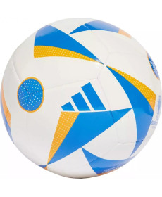 М'яч футбольний Adidas Euro24 Club Fussballliebe IN9371 розмір 5, біло-блакитний