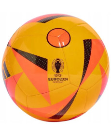 Футбольний м'яч Adidas Fussballliebe Euro 2024 Club розмір 5, оранжевий