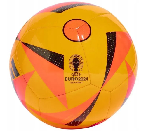 Футбольний м'яч Adidas Fussballliebe Euro 2024 Club розмір 5, оранжевий