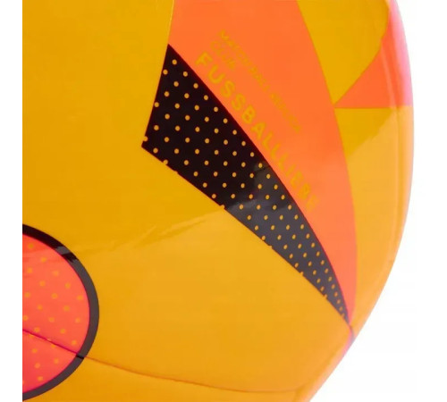 Футбольний м'яч Adidas Fussballliebe Euro 2024 Club розмір 5, оранжевий