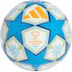 Футбольний м'яч Adidas UWCL League 2025 Munich розмір 5, біло-блакитний