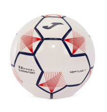 М'яч футбольний Joma NEPTUNE II розмір 5, біло-червоний