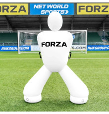 Манекен футболіста надувний FORZA Giant GK195 см, білий
