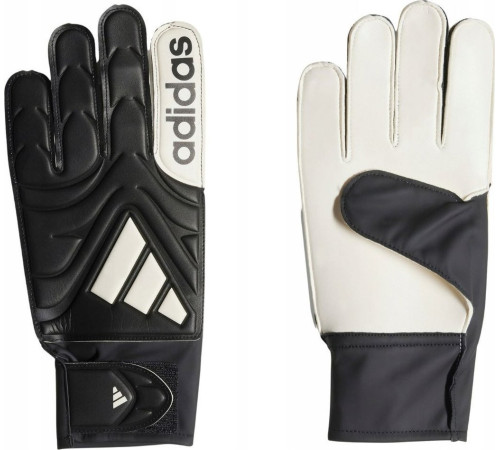 Рукавички воротарські Adidas Copa Club Goalkeeper JY0626 р. 3,5, чорно-білі