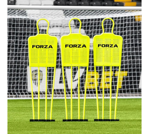 Манекен футболіста FORZA 180 см, жовтий
