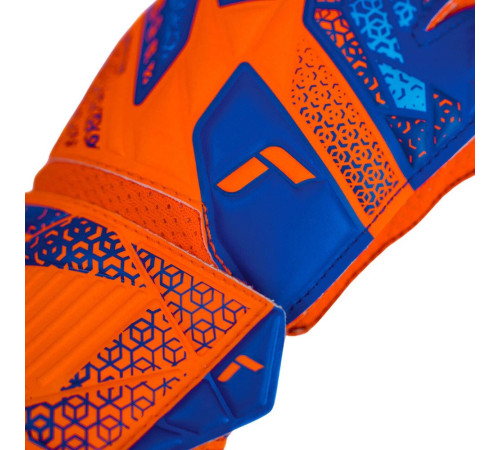 Рукавички воротарські Reusch Attrakt Solid Junior 5572515 2290 р.6,5, помаранчево-сині Рукавички воротарські Reusch Attrakt Solid Junior 5572515 2290 р.6,5, помаранчево-сині