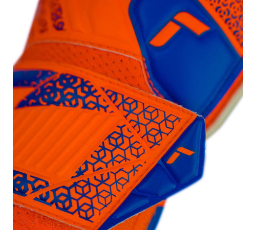 Рукавички воротарські Reusch Attrakt Solid Junior 5572515 2290 р.6,5, помаранчево-сині Рукавички воротарські Reusch Attrakt Solid Junior 5572515 2290 р.6,5, помаранчево-сині