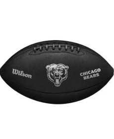М'яч для американського футболу Wilson NFL TEAM METALLIC PREMIERE CH OF, чорний