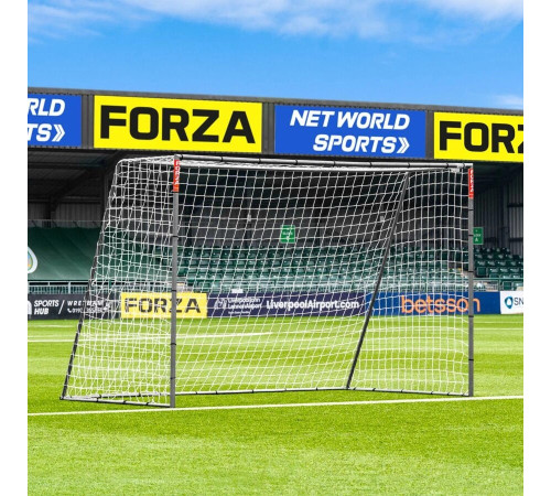 Ворота футбольні FORZA Steel42 300 х 200 см, сірі
