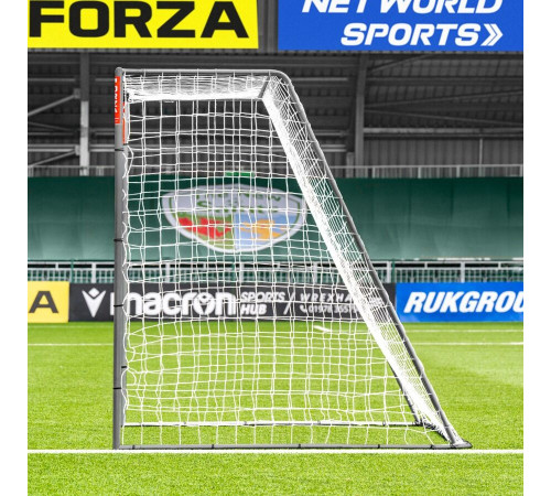 Ворота футбольні FORZA Steel42 300 х 200 см, сірі