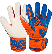 Рукавички воротарські Reusch Attrakt Solid Junior 5572515 2290 р.5,5, помаранчево-сині