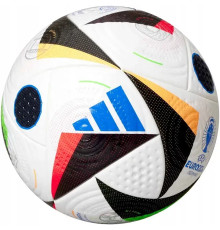 Футбольний м'яч Adidas Fussballliebe Euro 2024 OMB розмір 5, біло-чорний