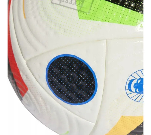 Футбольний м'яч Adidas Fussballliebe Euro 2024 OMB розмір 5, біло-чорний
