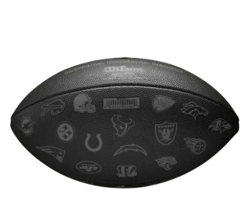 М'яч для американського футболу Wilson NFL 32 TEAM FOOTBALL, чорний